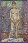 Georges Seurat Model,Front View (mk09) Spain oil painting reproduction